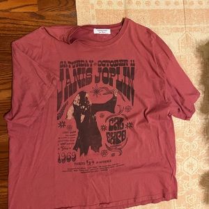 Free people x daydream Janis Joplin oversized tee